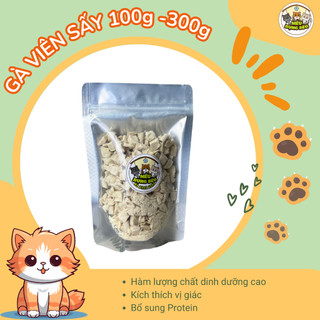 Thịt sấy khô cho thú cưng túi ,100gr