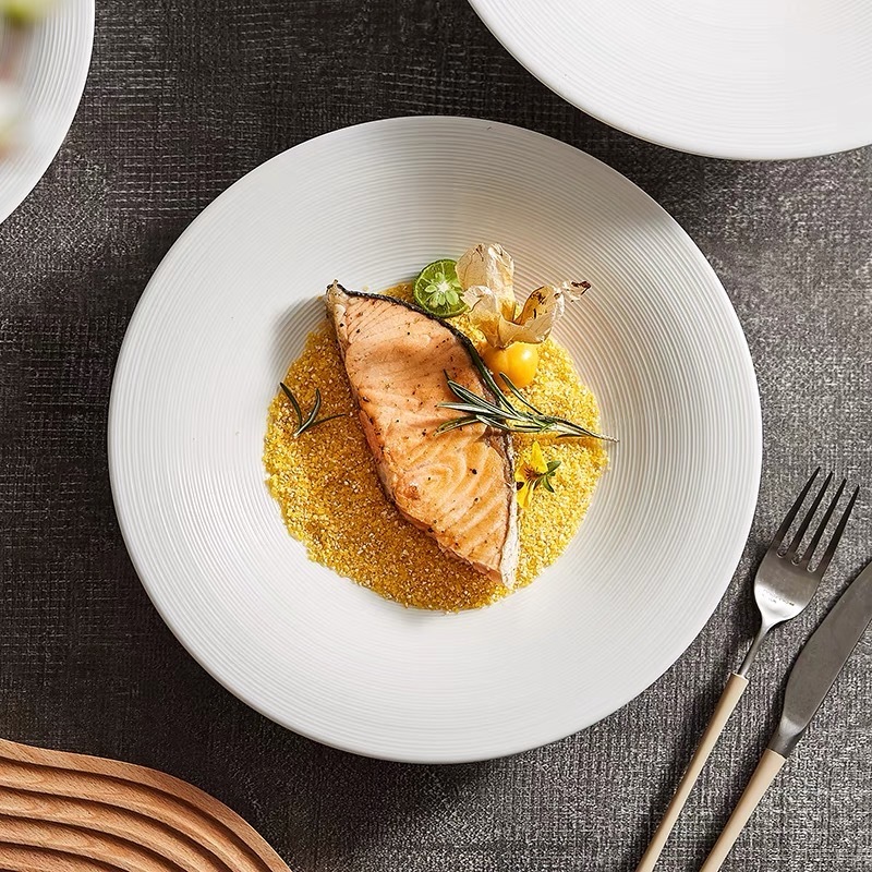 Tô nông lòng chống xước, tô ramen, salad, mì phở- Bát đĩa sứ nhà hàng cao cấp