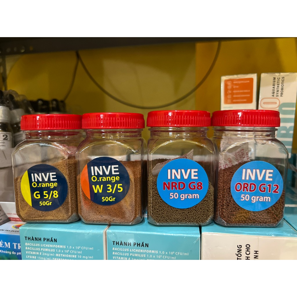 Cám Thái INVE  G8 G12 3/5 5/8 - Thức ăn cho cá cảnh