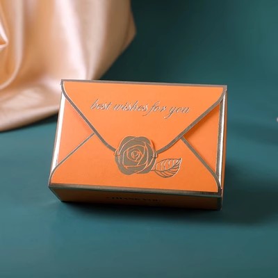 Hộp quà tặng mini Rose Envelope nhiều màu 10.5*7*3.5cm