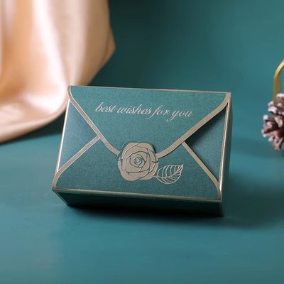Hộp quà tặng mini Rose Envelope nhiều màu 10.5*7*3.5cm