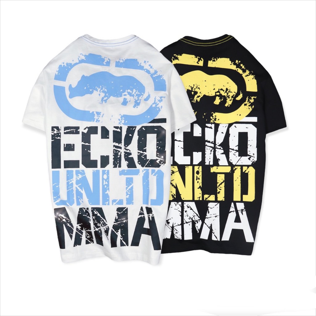 Áo thun ông địa AFF  áo thun nam ecko logo dập chữ vàng  Áo thun ông địa AFF  áo