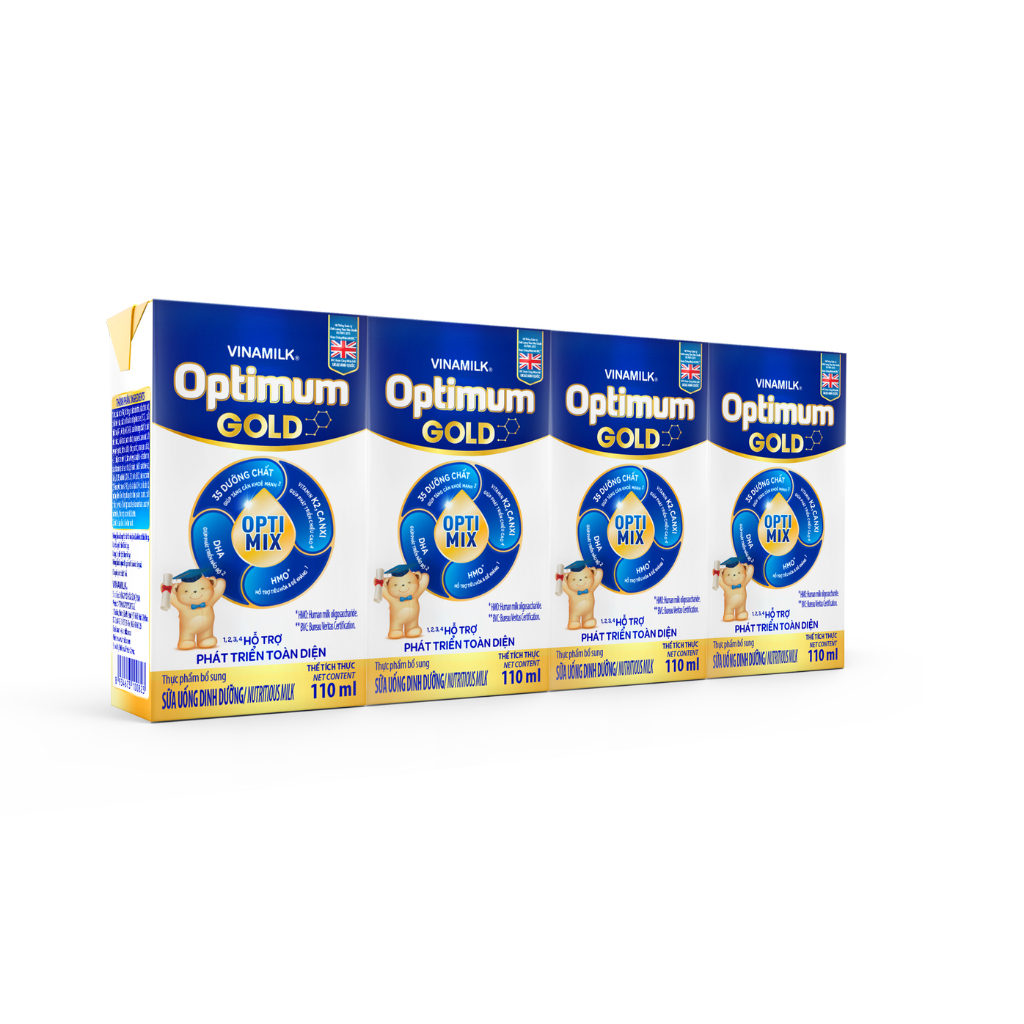 Thùng 48 hộp Sữa nước Vinamilk Optimum Gold 110ml