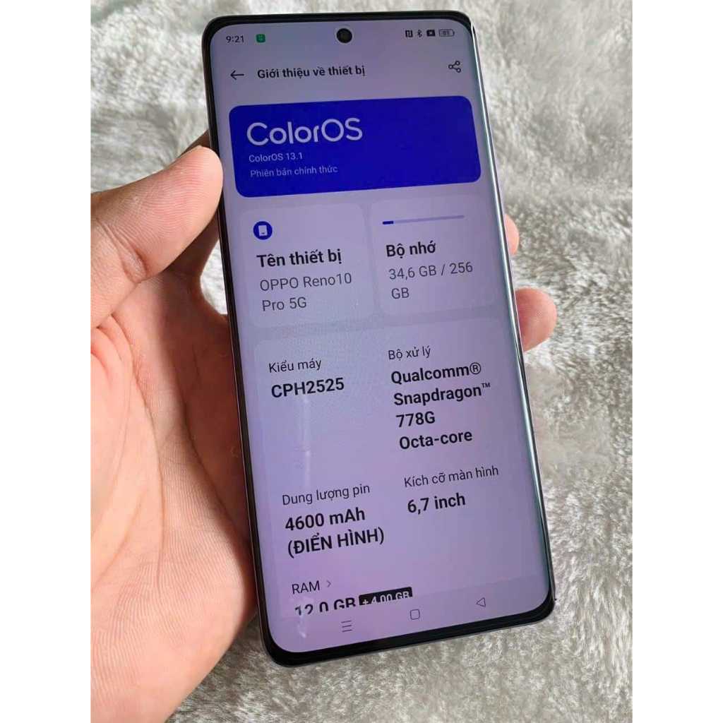 O.PP.O RENO 10 PR0 HÀNG CHUẨN FULL HỘP SIÊU ĐẸP