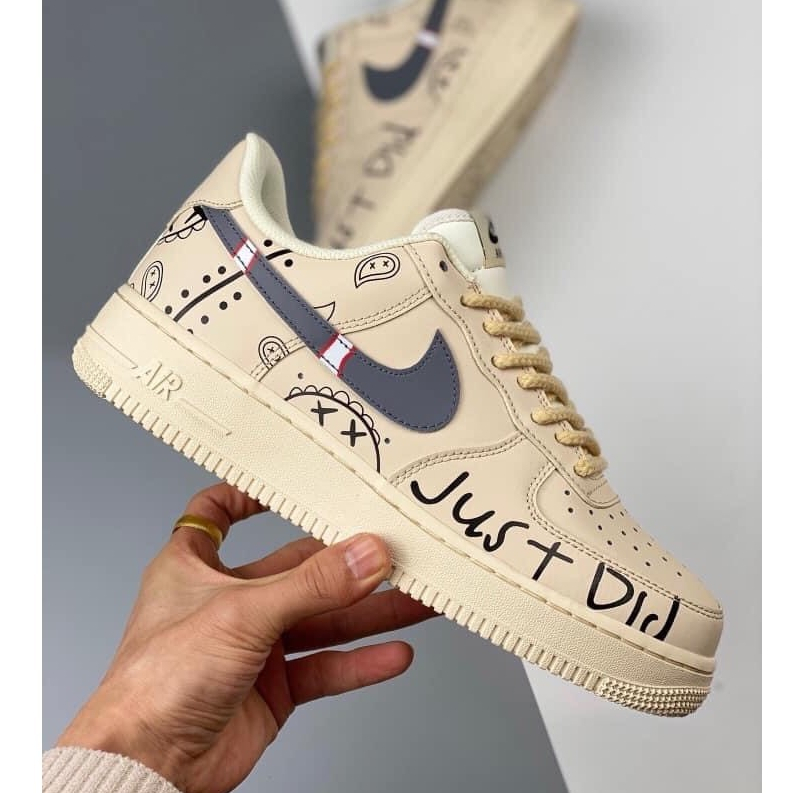 Giày thể thao AF1 dior, Giày sneaker air Force D.I.O.R nam nữ Hot trend Full Box Bill Hottrell 2023
