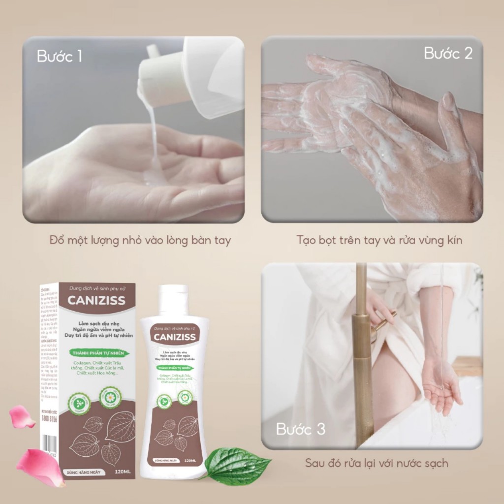 Sữa Vệ Sinh Phụ Nữ Ngăn Ngừa Viêm Nhiễm Hương Nước Hoa SANTAFA _Chai 120ml