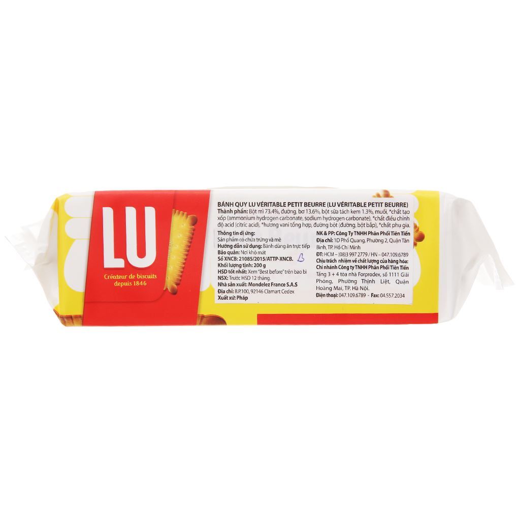 Bánh quy Lu Petit Beurre gói 200g