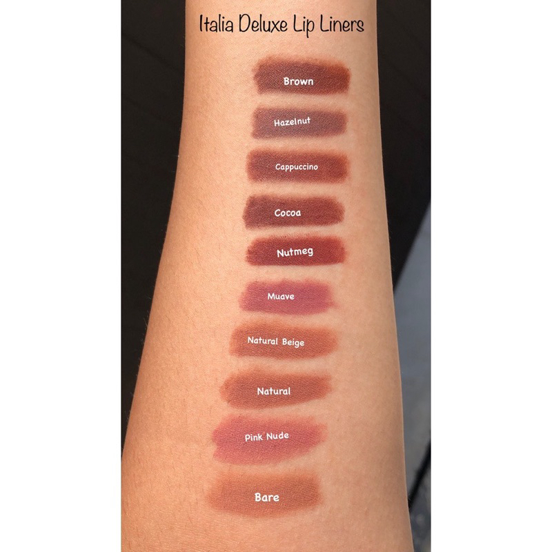 Chì kẻ viền môi Italia Deluxe Ultrafine Lip Liner