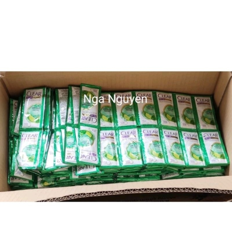 Dây dầu gội Clear sạch gàu mát lạnh bạc hà dây