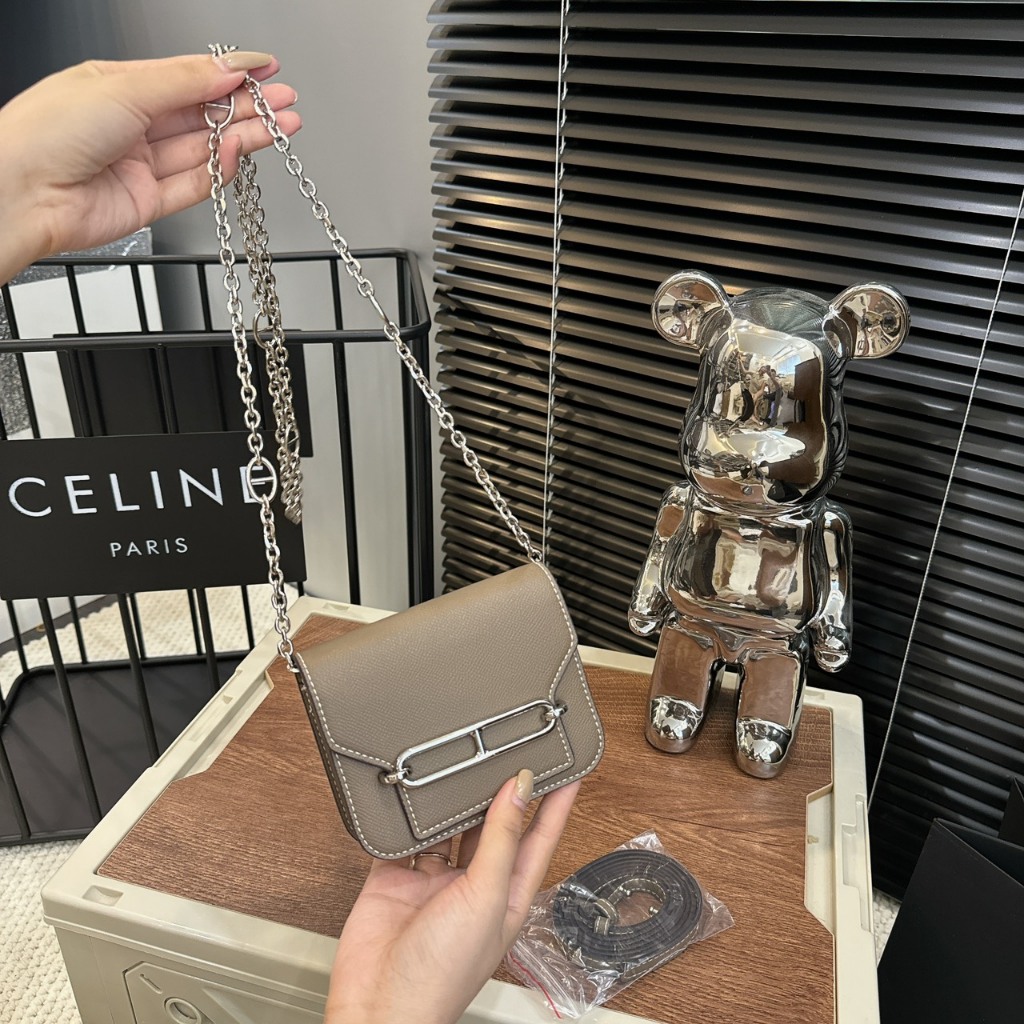 New Túi chư H sz mini 14cm đeo chéo siêu xinh