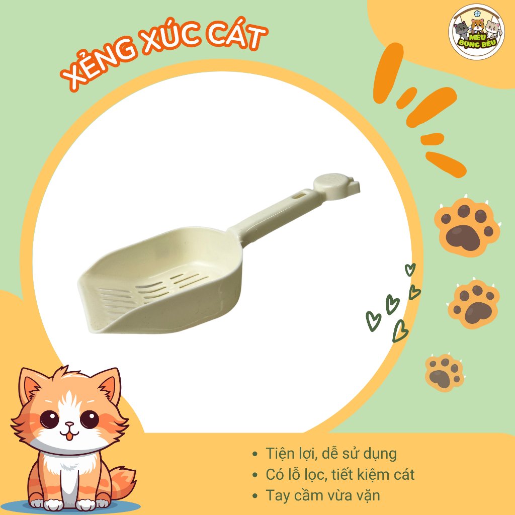 XẺNG XÚC CÁT CHO THÚ CƯNG