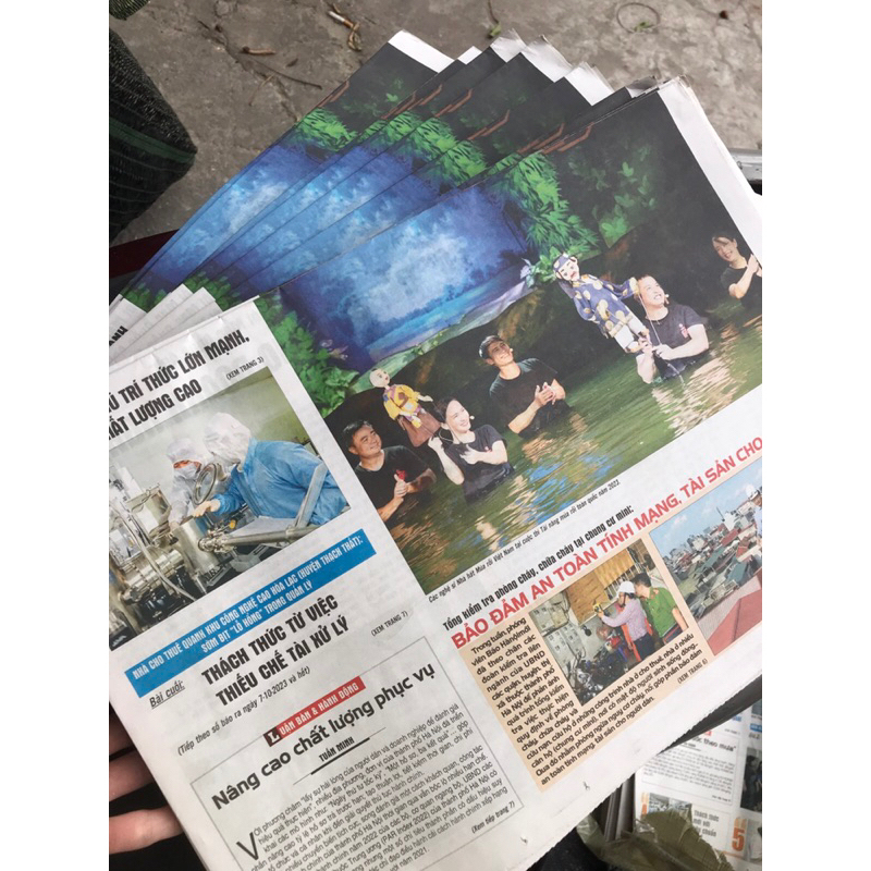 GIẤY BÁO CŨ KHỔ TO 1kg tái sử dụng thân thiện môi trường