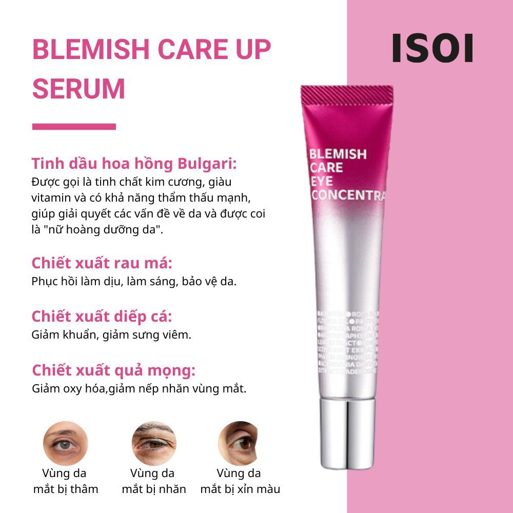 Kem mắt ISOI Blemish Care Eye Concentrate 17ml