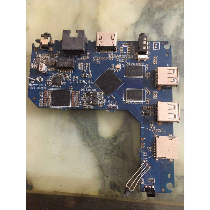 Bo mạch đầu box tivi sống về anh em chạy lại rom