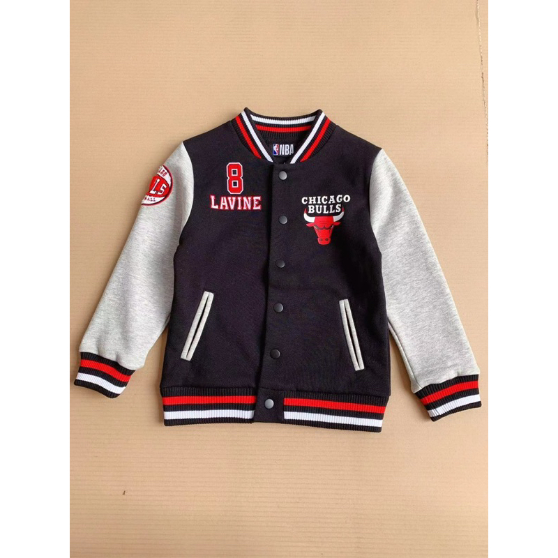 AK2315 Áo bomber BT NBA dư xịn Chicago B(10-22kg)
