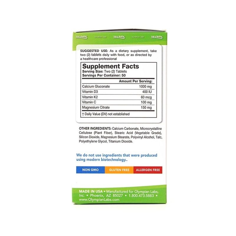 Green Calcium – Canxi hữu cơ an toàn, dễ hấp thu , không táo bón