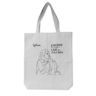 Túi tote trắng Pejoy thời trang