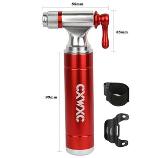 Van bơm co2 cho xe đạp bộ chuyển đổi bơm xe đạp bơm tay mini không kèm bình co2
