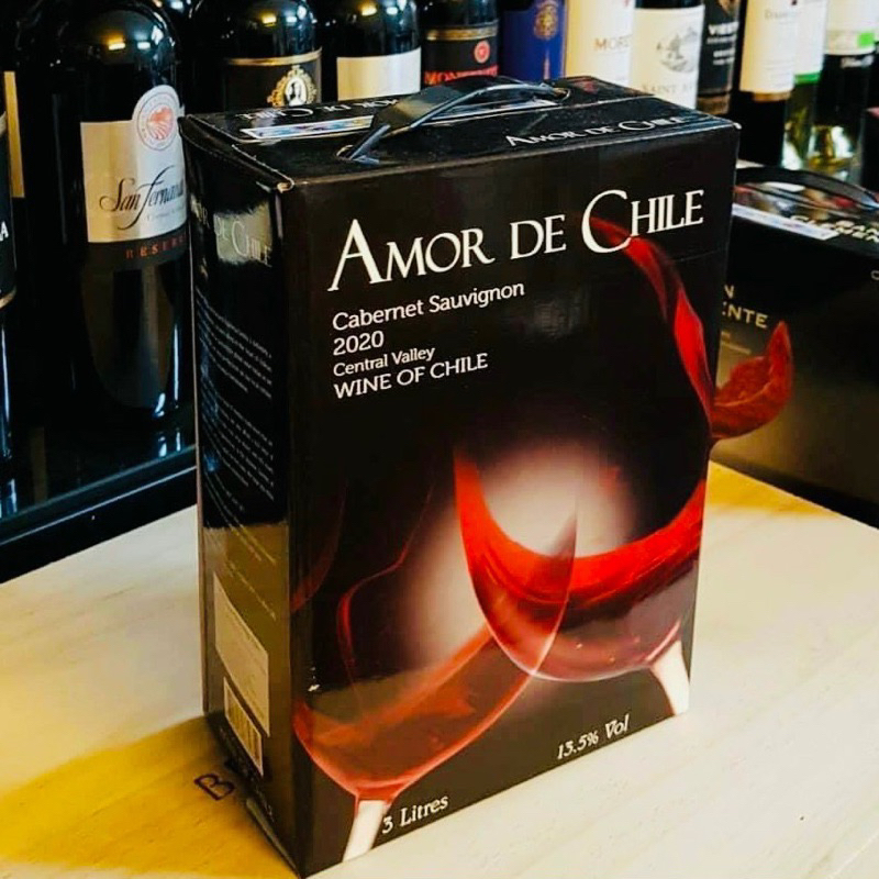 Vang hộp Amore de Chile