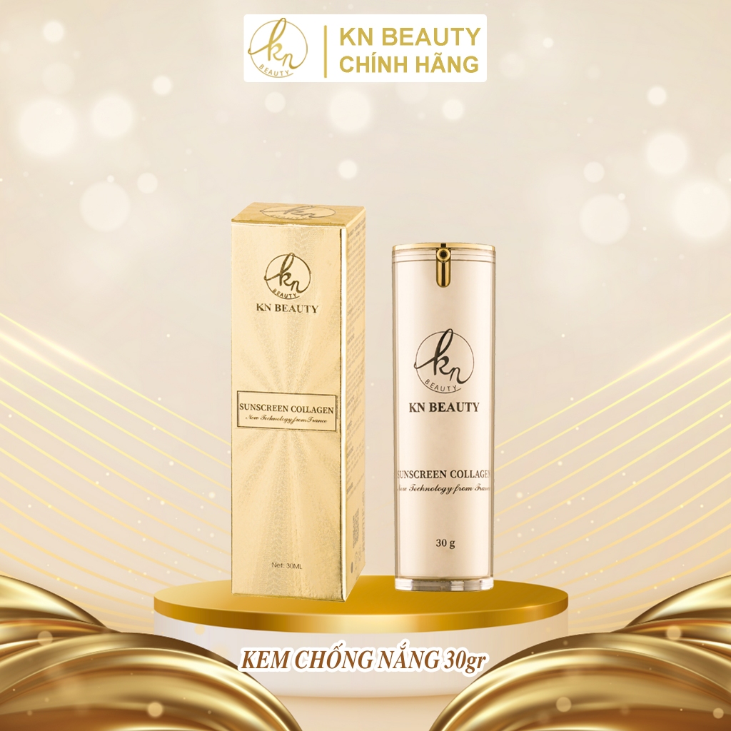 Kem chống nắng KN Beauty - Sunscreen Collagen 30g SPF 50+