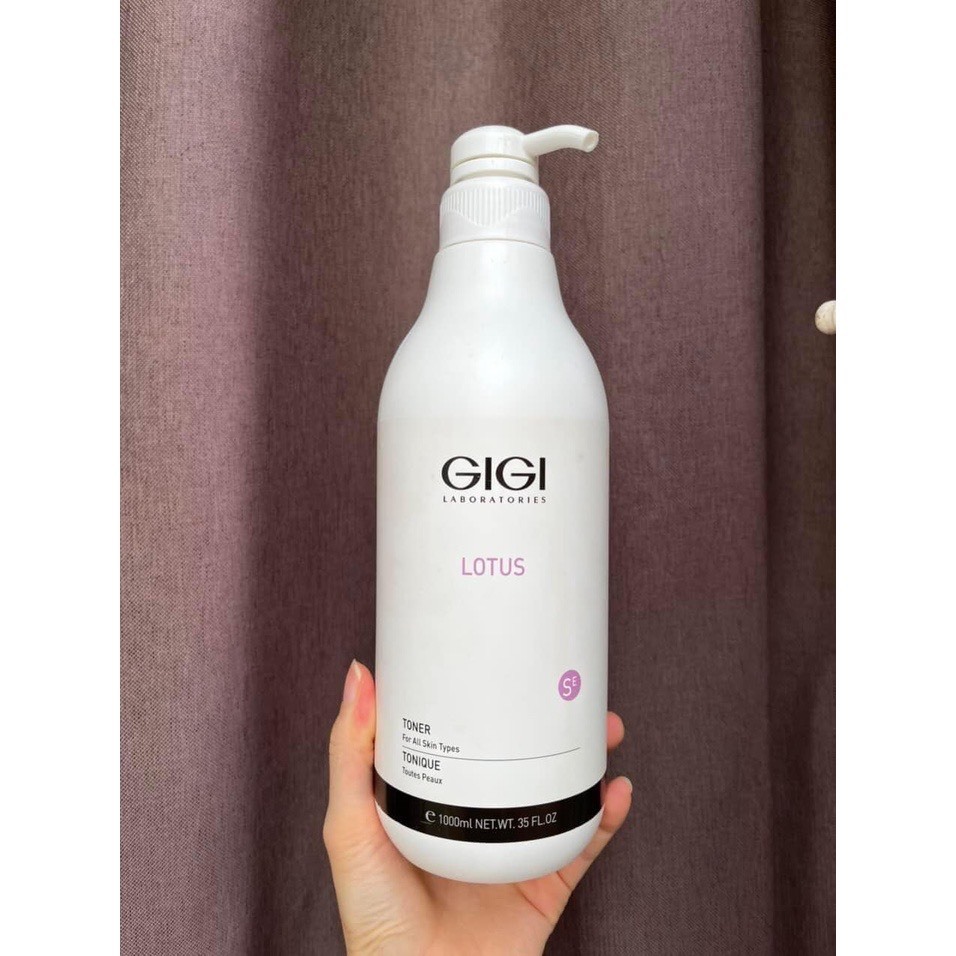 Gigi Lotus Toner - Toner cấp ẩm sâu cho da 100ml