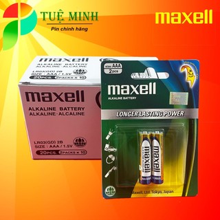 Pin maxell aaa alkaline, pin đũa aaa maxell 1.5v chính hãng