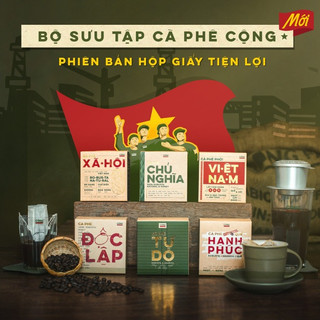 Cà phê túi lọc tiện lợi xã hội chủ nghĩa - Cộng Cà phê
