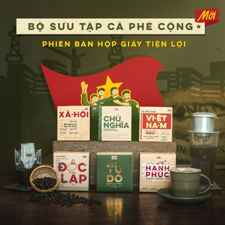 Cà phê phin giấy tiện lợi xã hội chủ nghĩa - Cộng Cà phê
