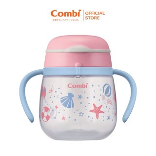 Bình nước Combi LakuMug bước 5 dung tích 240ml Bãi biển
