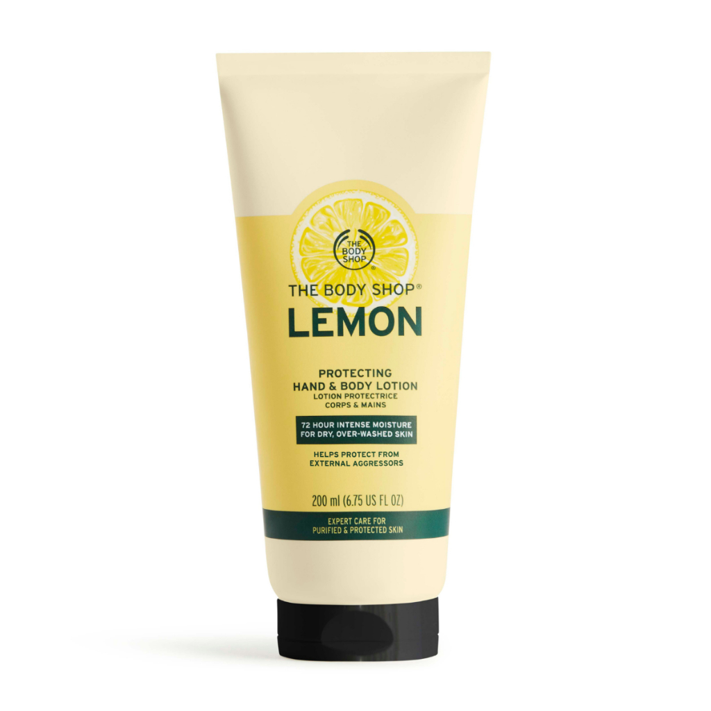 Dưỡng Thể Bảo Vệ Da Và Tay The Body Shop Lemon Protecting Hand & Body Lotion 200ML