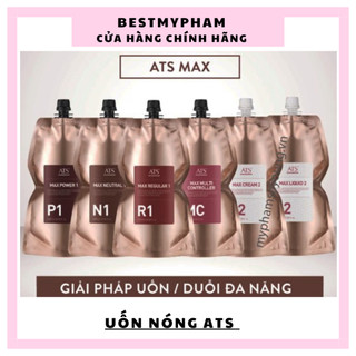 Kem uốn duỗi tóc ats max 500ml nhập khẩu hàn quốc chính hãng bestmypham