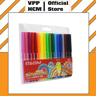 Bộ bút lông màu tô stacom - 12 màu/18 màu/ 24 màu