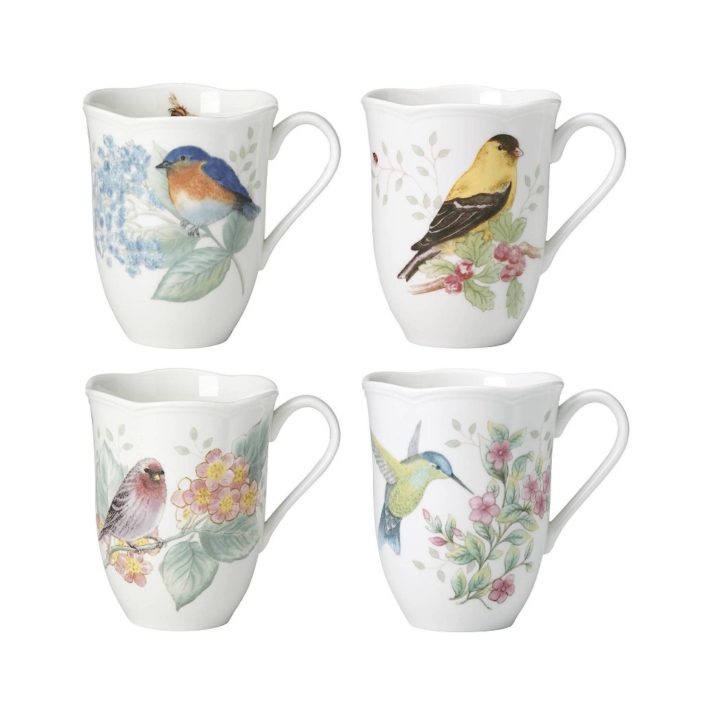 🇩🇪 Sét cốc Lenox Butterfly Meadow Flutter 355ml