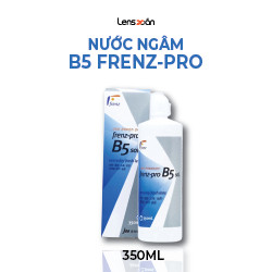 Ngâm kính áp tròng lens xoắn b5 frenz-pro kháng khuẩn sạch lens 2 size