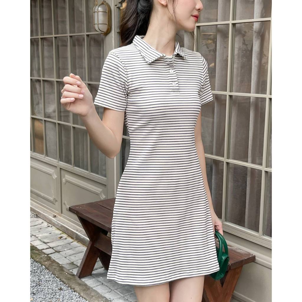 Váy đầm polo THE C.I.U - Boxy Polo Dress