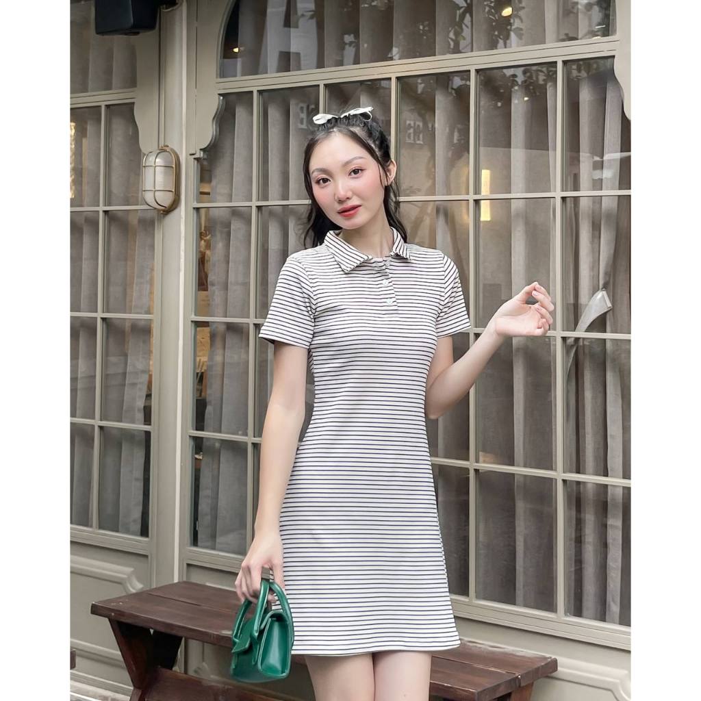 Váy đầm polo THE C.I.U - Boxy Polo Dress