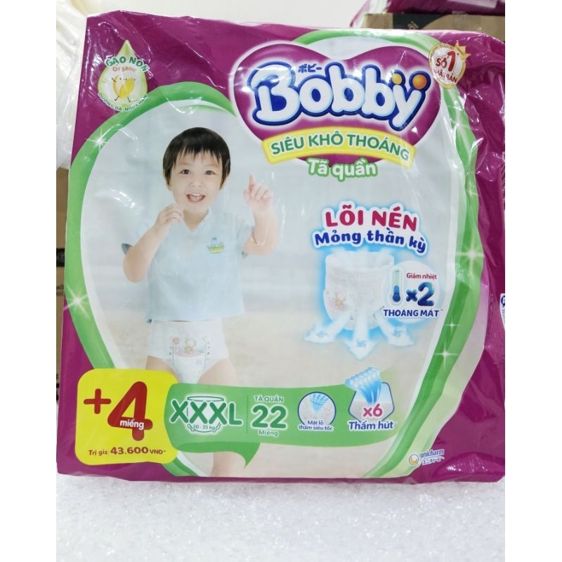 Tã quần Bobby hàng tặng