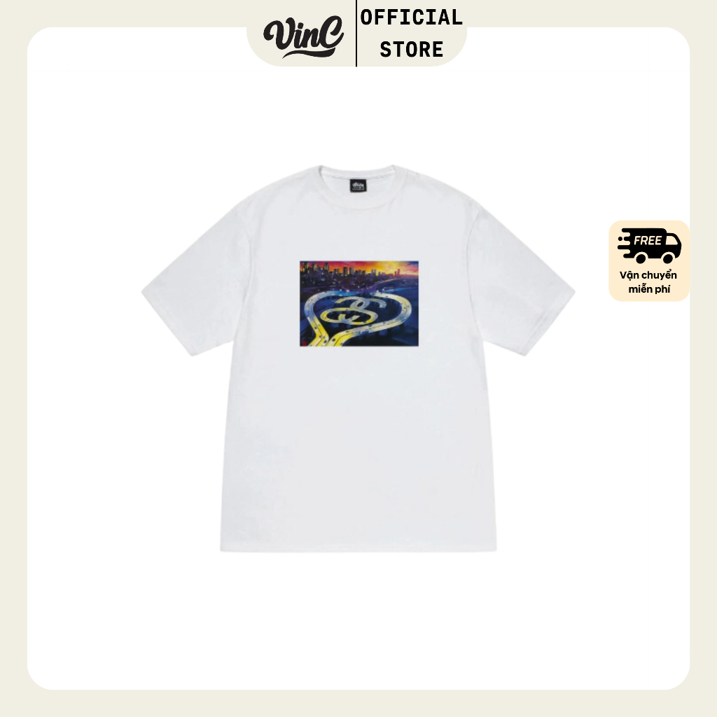 Áo thun Stussy Highway unisex - CÓ SẴN