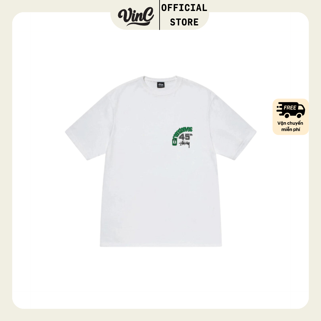 Áo thun Stussy Greensleeves unisex - CÓ SẴN