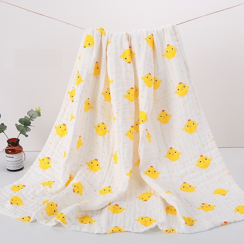 KHĂN TẮM XÔ 6 LỚP XỊN, SIÊU MỀM, SIÊU THẤM CHO BÉ .