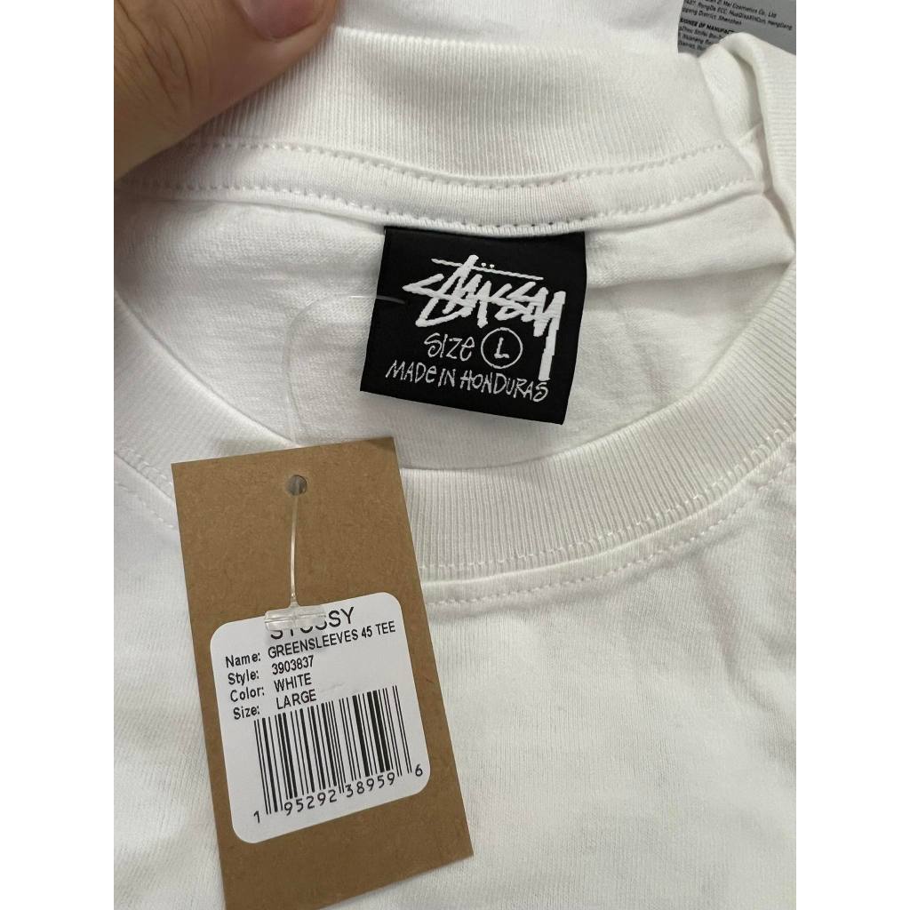 Áo thun Stussy Greensleeves unisex - CÓ SẴN