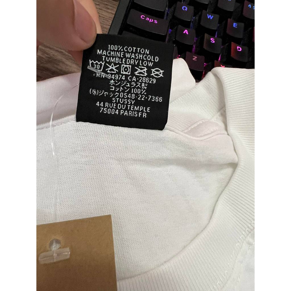 Áo thun Stussy Greensleeves unisex - CÓ SẴN