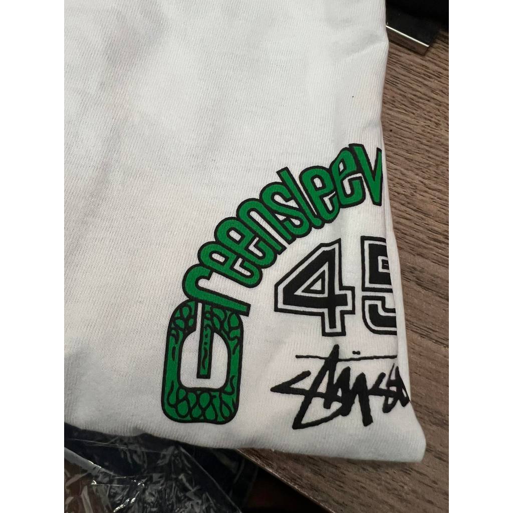 Áo thun Stussy Greensleeves unisex - CÓ SẴN