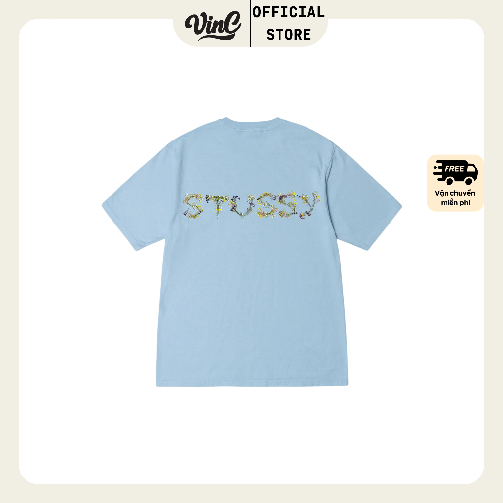 Áo thun Stussy Bokay Pigment Dyed unisex - CÓ SẴN