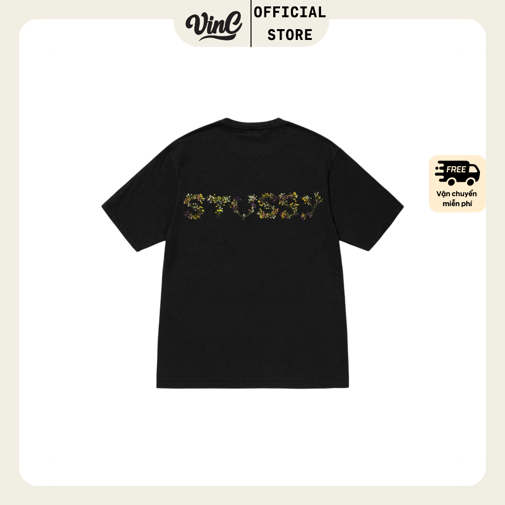 Áo thun Stussy Bokay Pigment Dyed unisex - CÓ SẴN