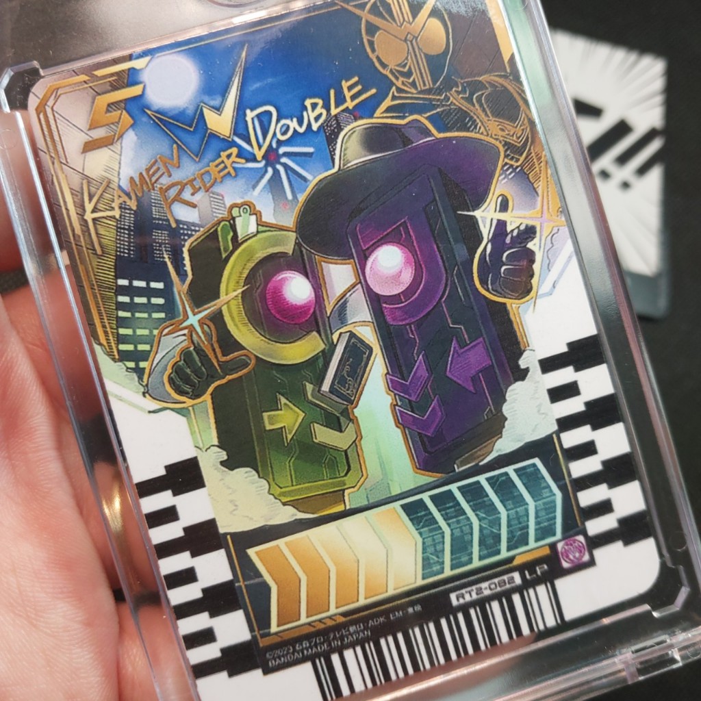 Thẻ Kamen Rider Gotchard lá siêu nhân DOUBLE W 2091 1-21