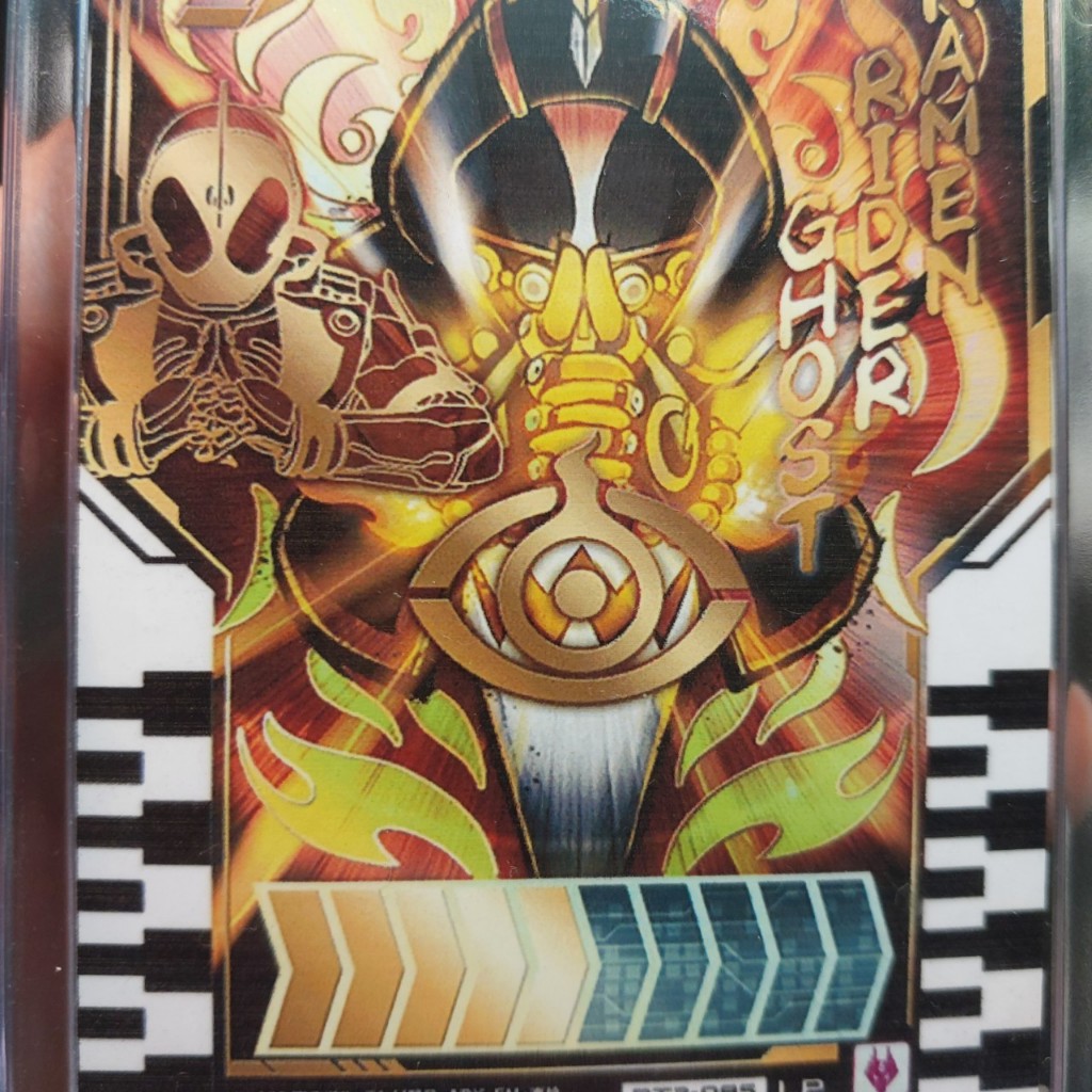 Thẻ Kamen Rider Gotchard lá siêu nhân Ghost thới giới âm dương 2091 1-26