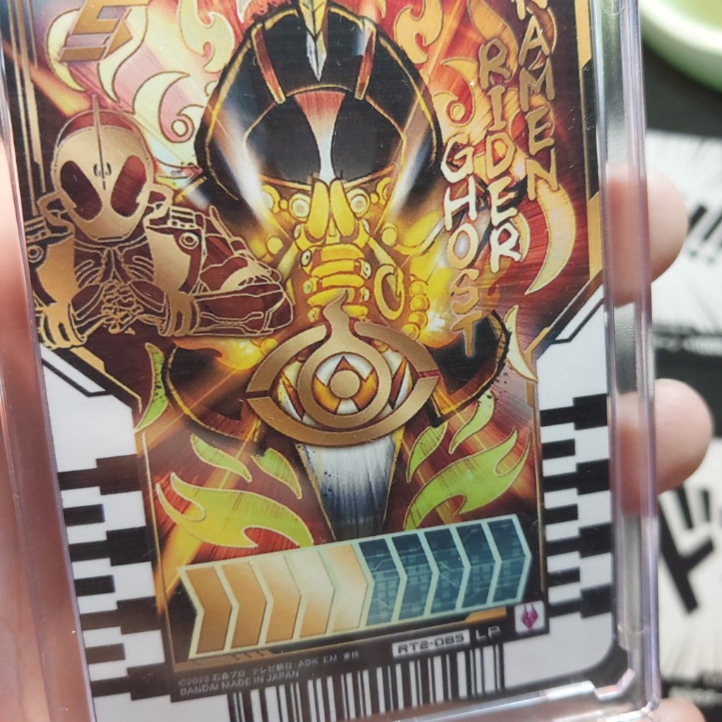 Thẻ Kamen Rider Gotchard lá siêu nhân Ghost thới giới âm dương 2091 1-26