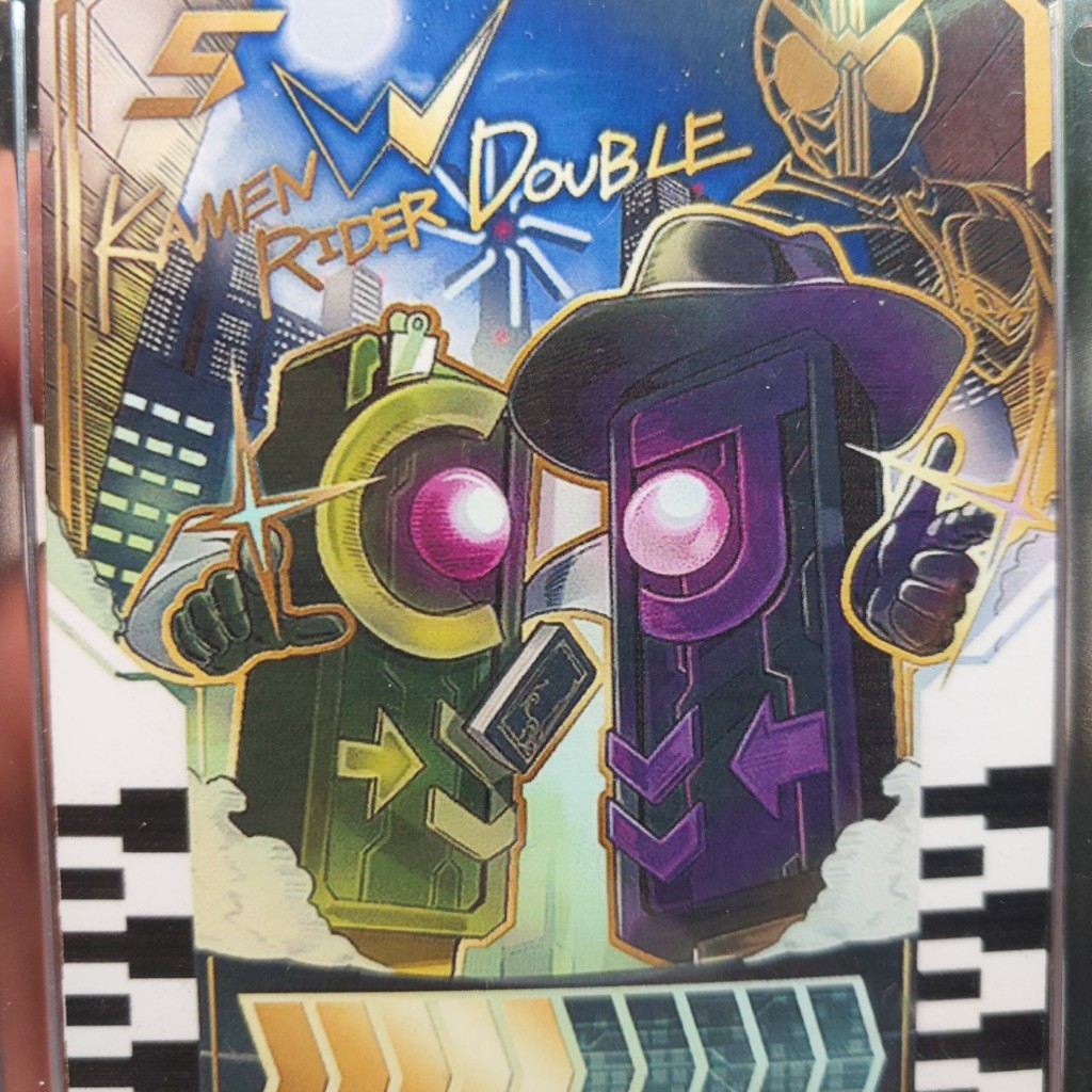 Thẻ Kamen Rider Gotchard lá siêu nhân DOUBLE W 2091 1-21