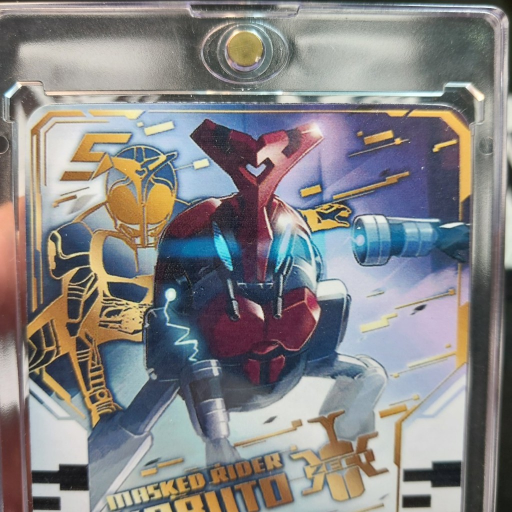 Thẻ Kamen Rider Gotchard lá siêu nhân KABUTO bọ đỏ 2091 1-23